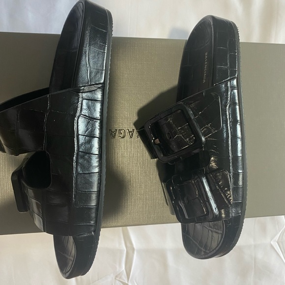 ‼️SOLD‼️Balenciaga Mallorca Croc Sandals - Picture 7 of 8